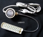 Preview: Tageslicht-LED-Arbeitslampe mit Schwanenhals und magnetischem Fuß