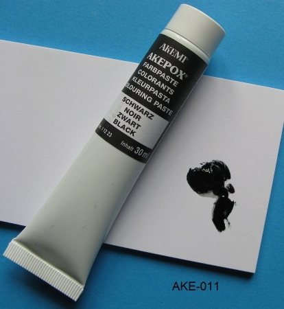 AKEPOX – Farbpaste schwarz, 30 ml