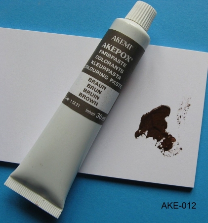 AKEPOX – Farbpaste braun, 30 ml