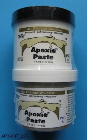Apoxie Paste, farblos – verschiedene Größen