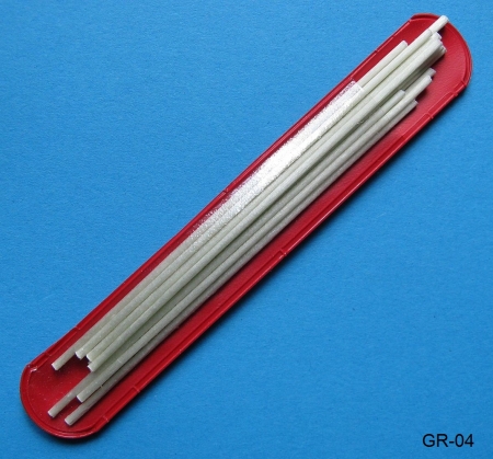 Ersatzpinsel für Glasfaser-Radierstift 2 mm (12er-Pack)