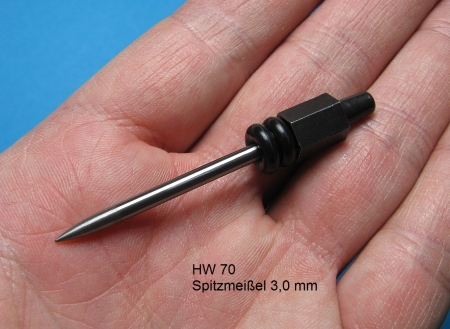 HW 70 – Spitzmeißel, verschiedene Durchmesser