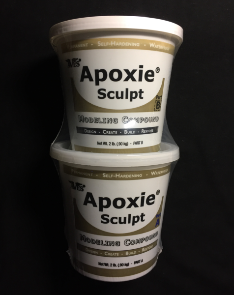 Apoxie Sculpt, Braun – verschiedene Größen