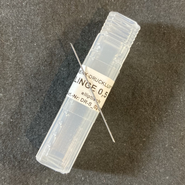 HAUFWERK Druckluft-Schaber – Klinge 0,5 mm, elliptisch
