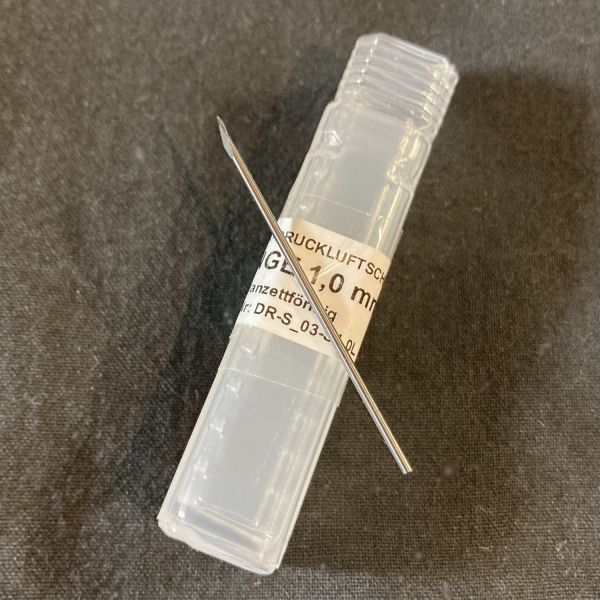 HAUFWERK Druckluft-Schaber – Klinge 1,0 mm, lanzettförmig
