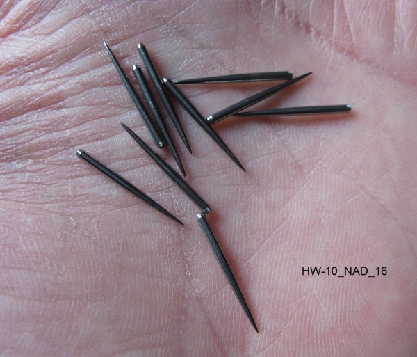HW 1 / HW 10 – Stahlnadel 16 mm (10 Stück)
