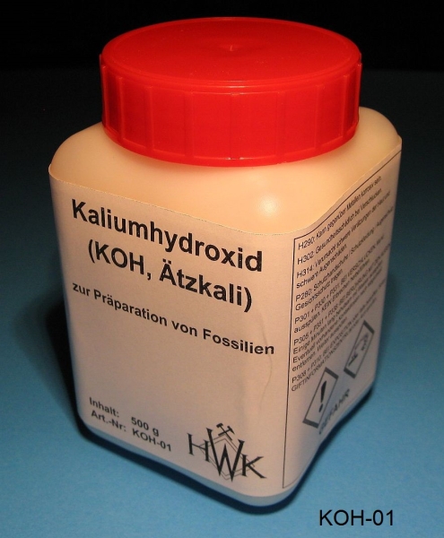 Kaliumhydroxid (Ätzkali, KOH), 500 g