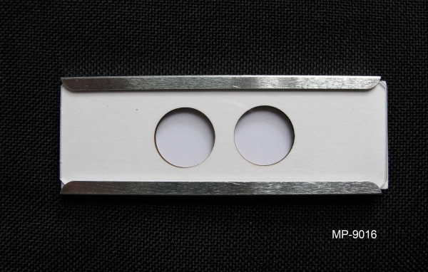 Frankezelle mit 2 Vertiefungen Ø 12.5 mm, weißer Hintergrund – 10er Pack