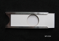Frankezelle mit 1 Vertiefung Ø 20 mm, weißer Hintergrund – 10er Pack